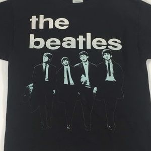 The Beatles Men's Medium Size Black Shirt